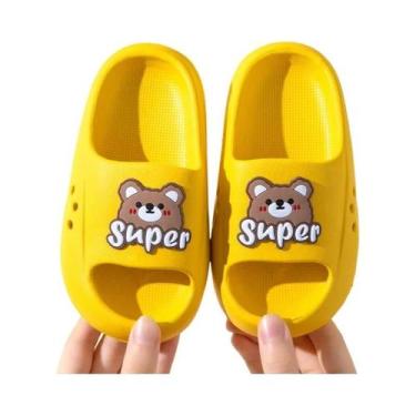 Imagem de Chinelos Infantis De EVA Com Desenhos Animados, Sapatos Tipo Mule Para