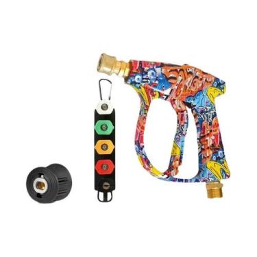 Imagem de Pistola De Lavagem a Pressão Graffiti 4350PSI Com Canhão De Espuma De 