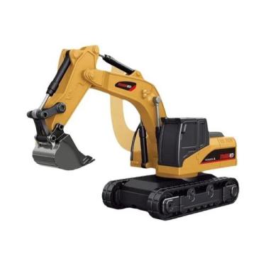 Imagem de Caminhão Basculante Mini Escavadeira De Controle Remoto Escala 1:64, V