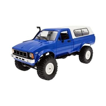 Imagem de Carro RC Em Escala 1:16 24G 4WD Rock Crawler Buggy Elétrico Com Luz LE