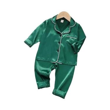 Imagem de Conjunto De Pijamas Infantis Para Meninos E Meninas, Primavera E Outon