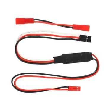 Imagem de Carro RC Em Escala 1/10 Com Guincho De Metal E Controle Para Traxxas H