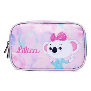 Imagem de Estojo Box Escolar Infantil Lilica Ripilica Bubble