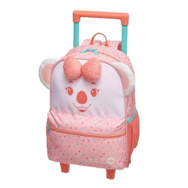 Imagem de Mochila de Rodinhas Lilica Ripilica Com Alças Toddler Rosa