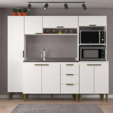 Imagem de Cozinha Modulada 4 Pecas sem Pia Carol J Carvalho