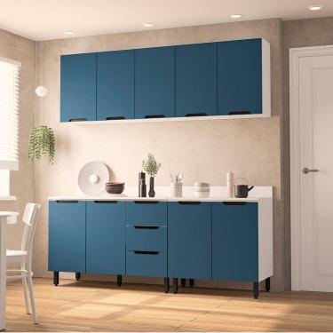 Imagem de Cozinha Modulada 4 Pecas com Tampo Maeena Politorno