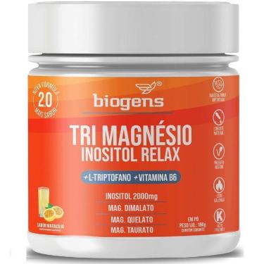 Imagem de Tri Magnésio Inositol Relax 180G Maracujá Biogens