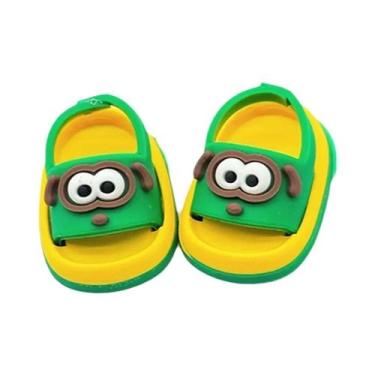 Imagem de Sandálias De Pelúcia Fofas Com Pingente Labubu, Presente De Aniversári