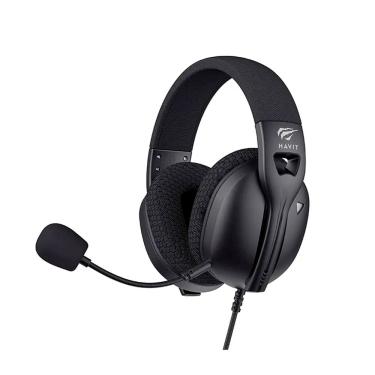 Imagem de Headset Gamer Havit Fuxi-H5D 3,5mm Com Fio Preto
