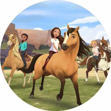 Imagem de Painel Festa Redondo 3d Spirit Estampa Digital 1,50M - Fantasia Bras