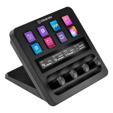 Imagem de Elgato Stream Deck, Tela LCD, 8 Teclas, USB, Preto - 10GBD9901-Unissex