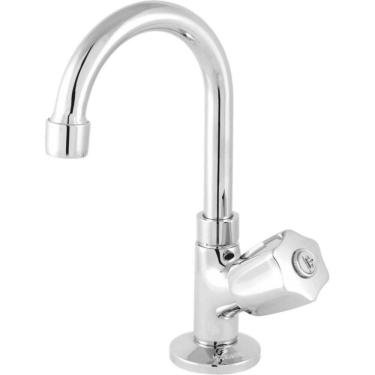 Imagem de Torneira de Lavatório de Bancada 1/4 de Volta 2190 C50 Platina Cromado