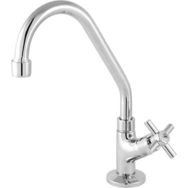 Imagem de Torneira Bancada de Cozinha 1/4 de Volta Midway Cromado