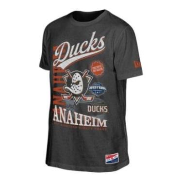 Imagem de Camiseta New Era Anaheim Ducks Masculino Preto-Masculino