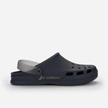 Imagem de Sandália Babuche Masculino Rider Fit Cinza/Fumê 12264-Masculino