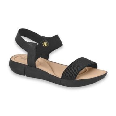 Imagem de Sandalia Feminina Modare Ortopédica Elástico Conforto Calce Fácil Ref: 7199.102-Feminino