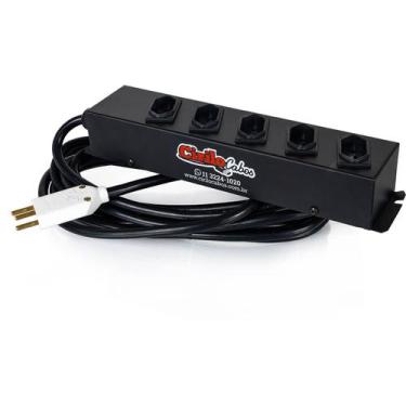 Imagem de Extensão com 5 Tomadas Cabo PP 3x2,50 mm² - CIRILO CABOS, 60 MT