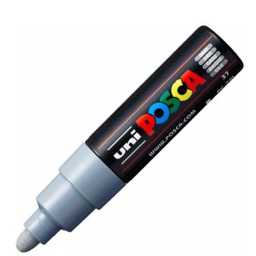 Imagem de Caneta Posca Uni-Ball PC-7M 4.5-5.5mm Cinza - UNI BALL