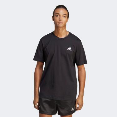 Imagem de Camiseta Adidas Pequeno Logo Bordado Masculina-Masculino