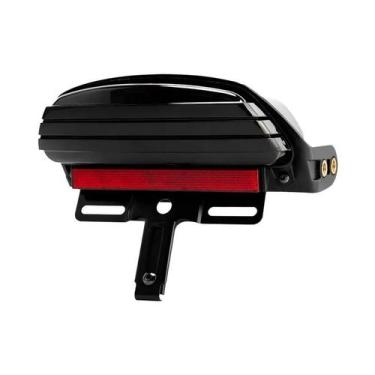 Imagem de Luz De Freio Traseira LED Para Motocicleta Harley Dyna Fat Bob Softail