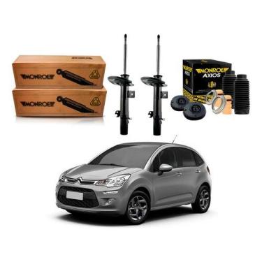 Imagem de Kit Amortecedor Dianteiro C3 1.6 Automático 2013 A 2021 - Monroe