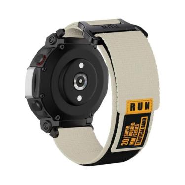 Imagem de Pulseira Tática De Nylon Para Huami Amazfit T-rex 2 3, Faixa Elástica 
