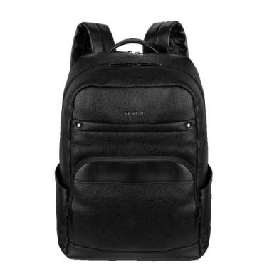 Imagem de Mochila Grande 2 Compartimentos Notebook 15,6 Sestini Core - Preto, Pr