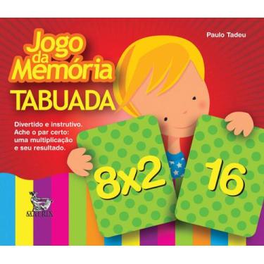 Imagem de Livro - Jogo da memória - tabuada