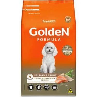 Imagem de Ração Seca Golden Formula para cães adultos sabor salmão e arroz 3kg. 