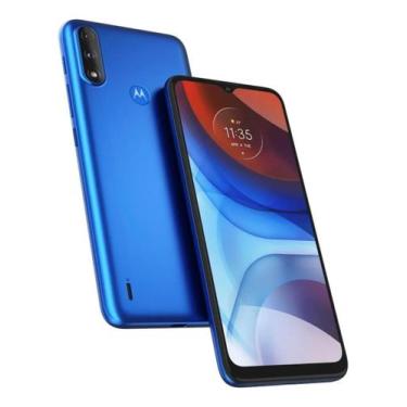 Imagem de Moto E7 Power Dual SIM 32 GB azul-metálico 2 GB RAM - MOTOROLA