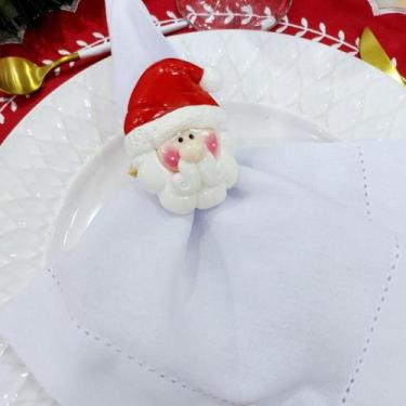 Imagem de Porta Guardanapo Papai Noel Biscuit - Decor Madame Blue