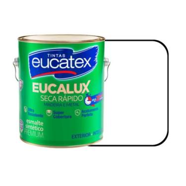 Imagem de Esmalte Sintético Eucatex 3,6L Seca Rápido Alta Cobertura, Branco