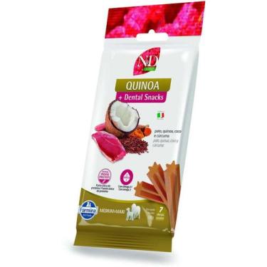 Imagem de Petisco N&D Quinoa Dental sabor Pato Coco e Cúrcuma para Cães de Raças