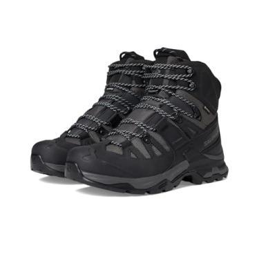 Imagem de Salomon Bota masculina Quest 4Gtx de cintura alta para caminhada, Ímã/preto/pedreira, 39