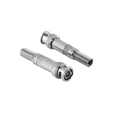 Imagem de Conector BNC Macho Intelbras, Com Mola, Conex 1000, 10 Unidades