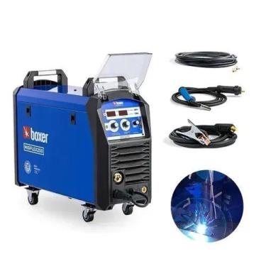 Imagem de Maquina Solda Inversora Eletrodo Mig Tig Migflex 250 Boxer, 220V
