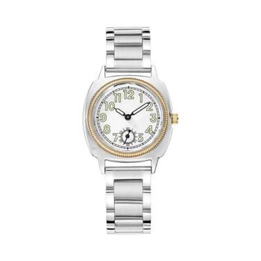 Imagem de Relógio De Quartzo À Prova d'Água Estilo Vintage Com Pulseira De Aço I