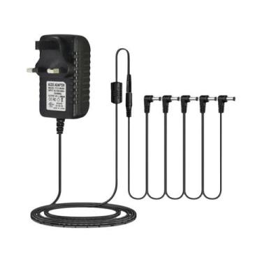 Imagem de Adaptador De Energia Para Pedais De Efeito De Guitarra Elétrica 5 Vias