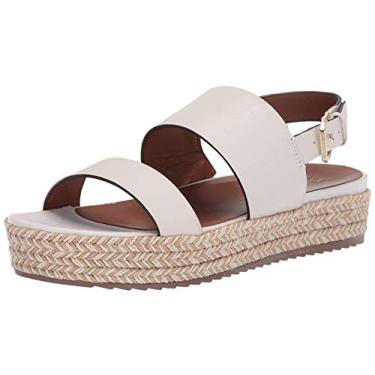 Imagem de Naturalizer Plataformas femininas de couro Jaycie, Couro alabastro, 5