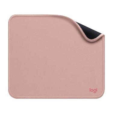 Imagem de Mouse Pad Logitech Studio Series com Base de Borracha Antiderrapante, Fácil Deslizamento e Superfície Resistente a Derramamentos - Rosa