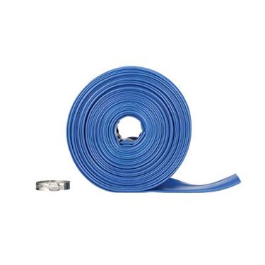 Imagem de Blue Devil Mangueira de retrolavagem de 1,8 m para piscina com braçadeira de mangueira, 5 cm L x 1,9 m C