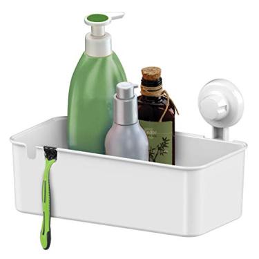 Imagem de Cesto Retangular Branca C/Ventosas Future Branco