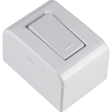 Imagem de Caixa de Sobrepor com 1 Interrup Simples 10A 250V