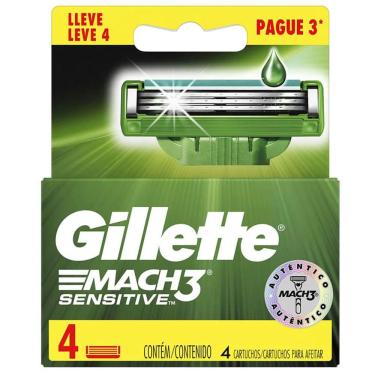 Imagem de Carga Gillette Mach3 Leve 4 Pague 3