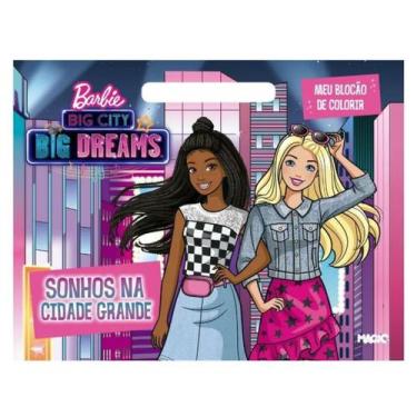 Imagem de Livro Barbie Blocão De Colorir - Sonhos Na Cidade Grande