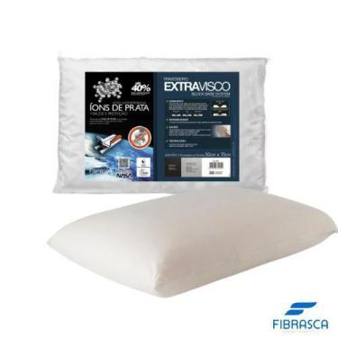 Imagem de Travesseiro Extra Visco Block Base Antiácaros E Bacterias - Fibrasca