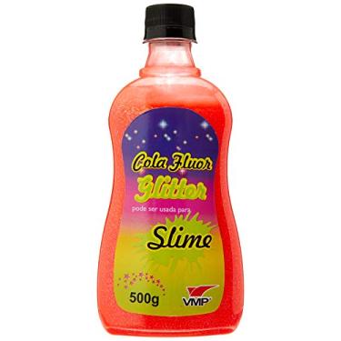 Imagem de Cola Color Fluo Gli 500G Cor Unica Caixa C/6 Laranja