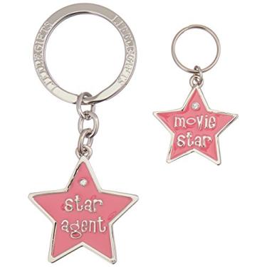 Imagem de Little Gifts Conjunto de chaveiro e berloque do agente estrela