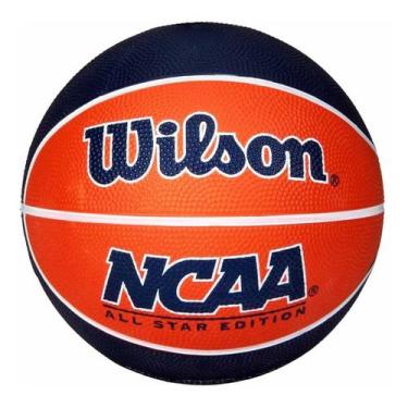 Bola de Basquete Wilson NCAA - Preto/Prata