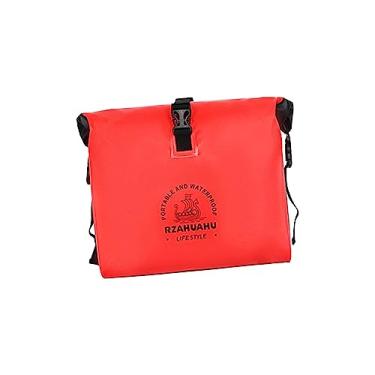 Imagem de Bolsa de bicicleta Alforjes de bicicleta Alforjes Alforjes laterais Alforjes de motocicleta, Vermelho